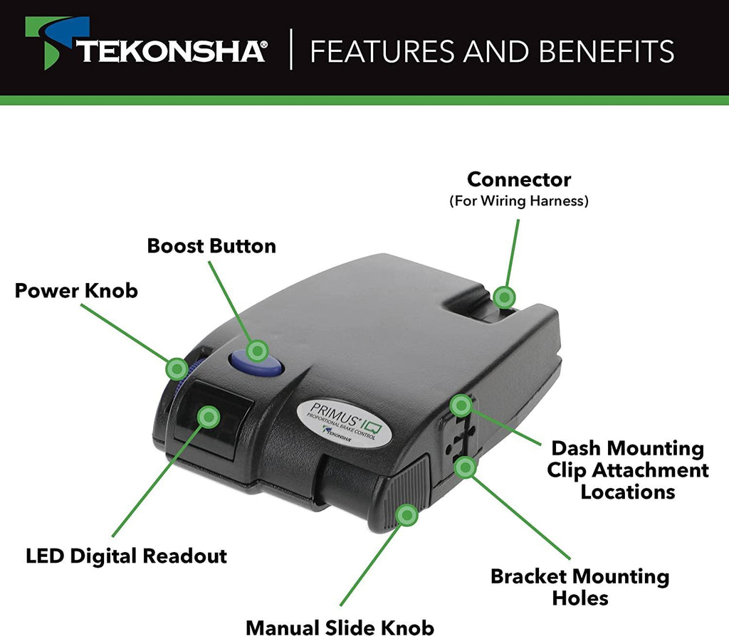 Tekonsha 90160 Primus IQ Electronic Brake Control
