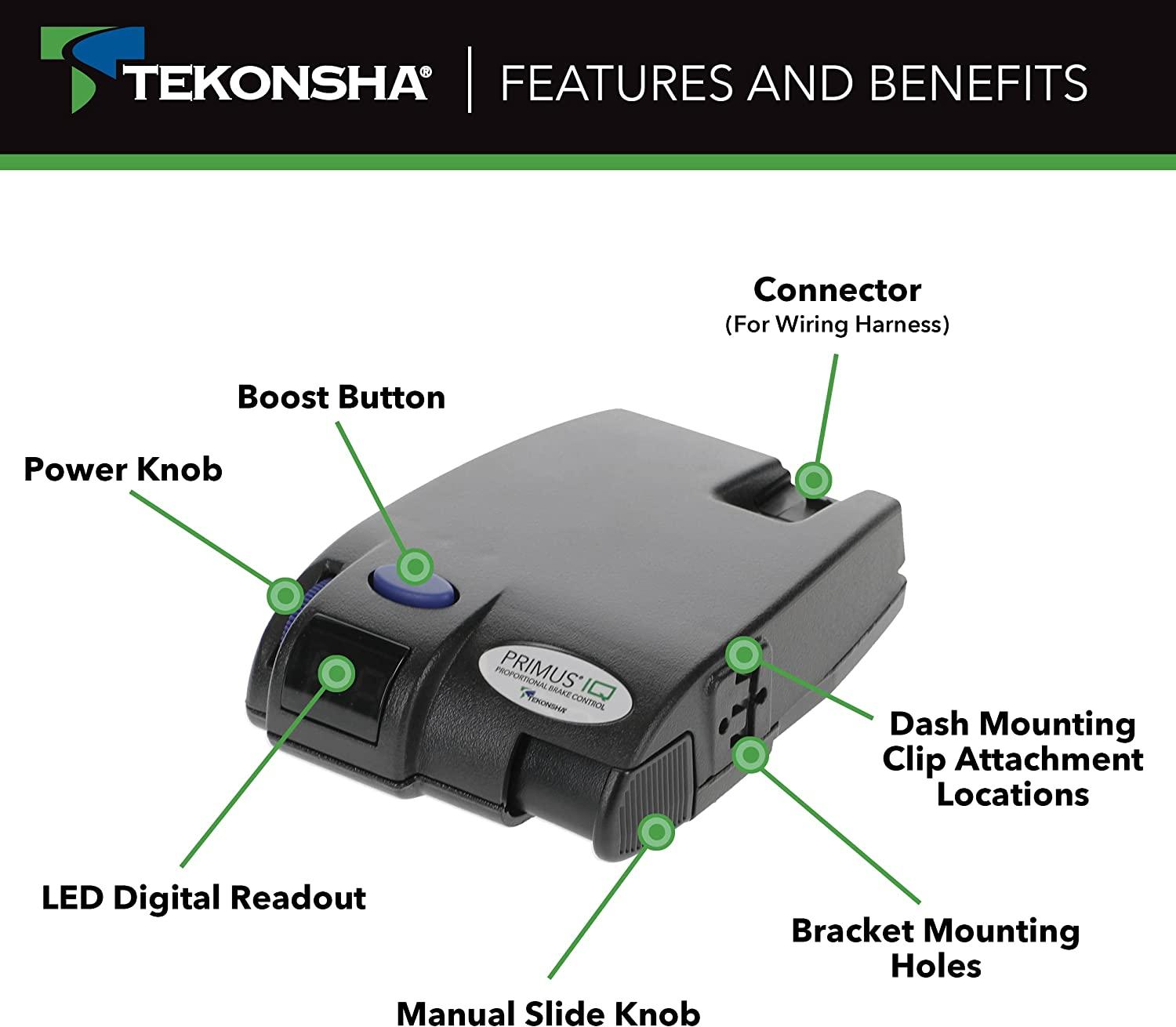Tekonsha 90160 Primus IQ Electronic Brake Control