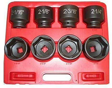Set Of 8 PC 3/4" DR Drive Impact Socket-Tool set-Wrench set-Tool kit-Socket sets-Tools for mechanics-Socket set-Impact socket set-Hand tools-Mechanic tools-Mechanic tool set-Tool sets-Universal socket