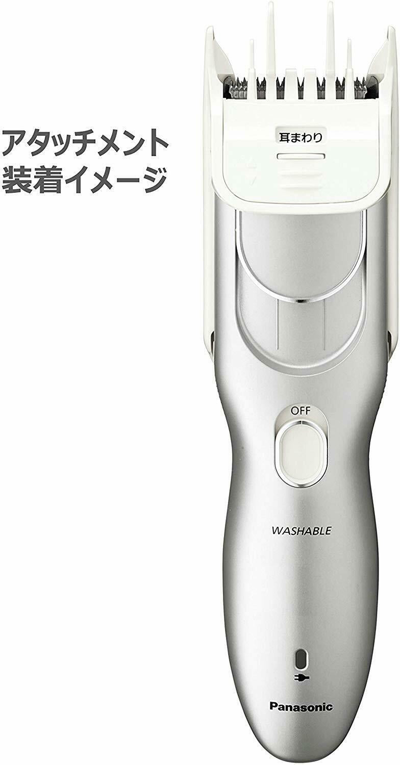 Panasonic Hair Cutter With Slide Attachment Er-gf80-s From Japan