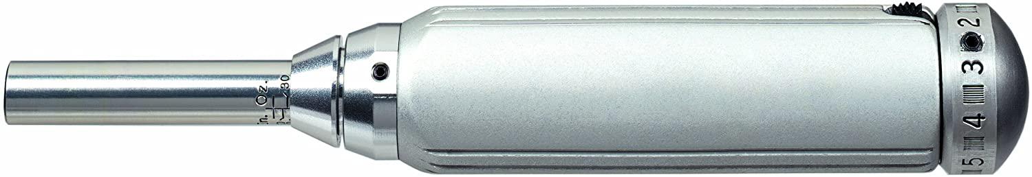 SK Hand Tool SKT0045 Single Digit Adjustable Torque Screwdriver, 20-100-Inch Ounce