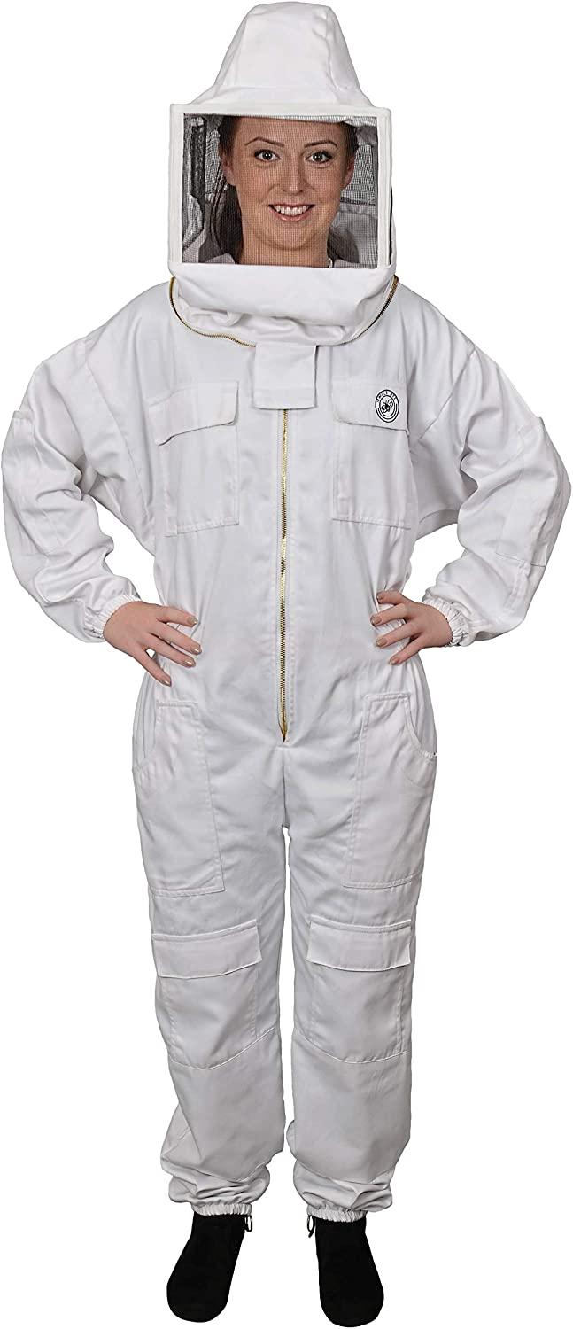 Humble Bee 412 Polycotton Beekeeping Suit with Square Veil