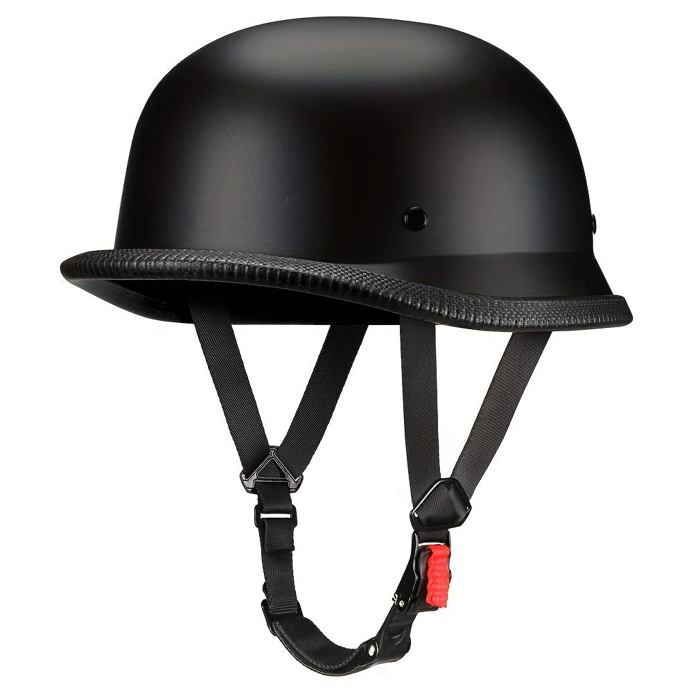 Motorcycle Helmet German Motorciker  Motorcycle Open Face Moto Retro Half Helmet Chopper Biker DOT Size M-XXL