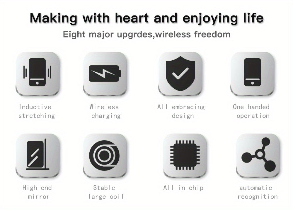 15W Car Wireless Charger, Vehicle-mounted Mobile Wireless Charger, Air Vent General Wireless Charging Phone Holder With Infrared Induction