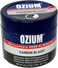 Ozium Air Sanitizer 4.5 oz Gel: Odor Eliminator for Strong Odor, Car Air Freshener (Carbon Black, 1 Pack)