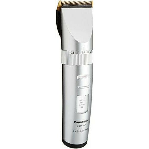 Panasonic hair clipper rechargeable silver tone ER1510P-S JAPAN