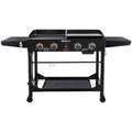 4-Burner Portable Flat Top Propane Gas Grill Griddle Combo GD402