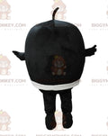 BIGGYMONKEYLittle Round Black Man With Big Nose Mascot Costume