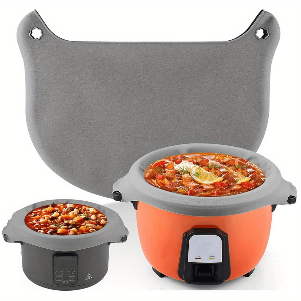 Silicone Slow Cooker Liners, Reusable CooLiner For 6-8 Quarts Slow Cooker, Leakproof Dishwasher Safe Cooker Bags Liners For Oval Or Round 7 8QT Slow Cooker.