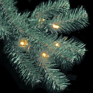 CC Christmas Decor 6.5’ Pre-Lit North Valley Spruce Artificial Christmas Tree - Clear Lights