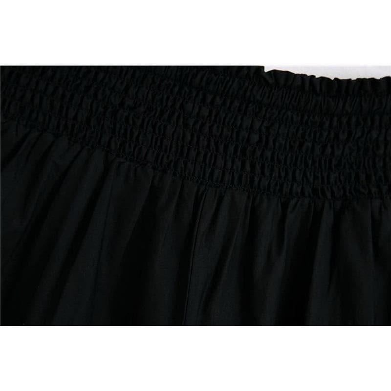 cutwork hem pants