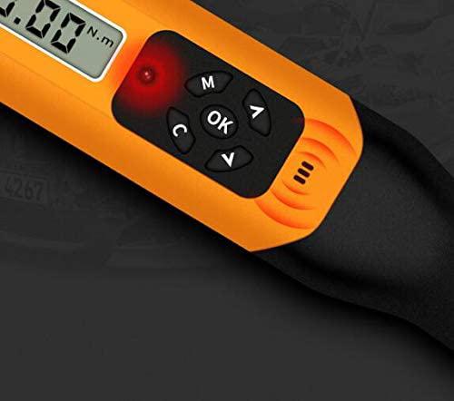 MeterTo Digital Torque Wrench, Bidirectional Ratchet Head, ft-lb, in-lb, N-m, kgf.cm, 30N.m, 3/8, 0.01N.m