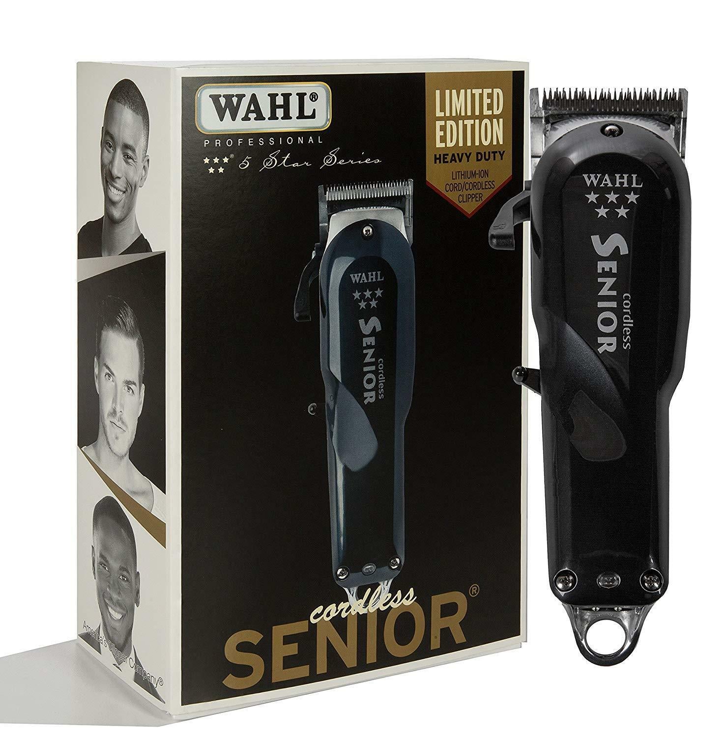 Wahl 5 Star Senior Cordless/cord Barbers Professional Clipper Limited