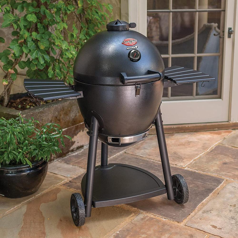 E16620 Akorn Kamado Charcoal Grill, Graphite
