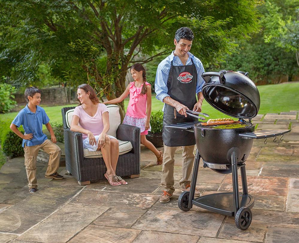 E16620 Akorn Kamado Charcoal Grill, Graphite