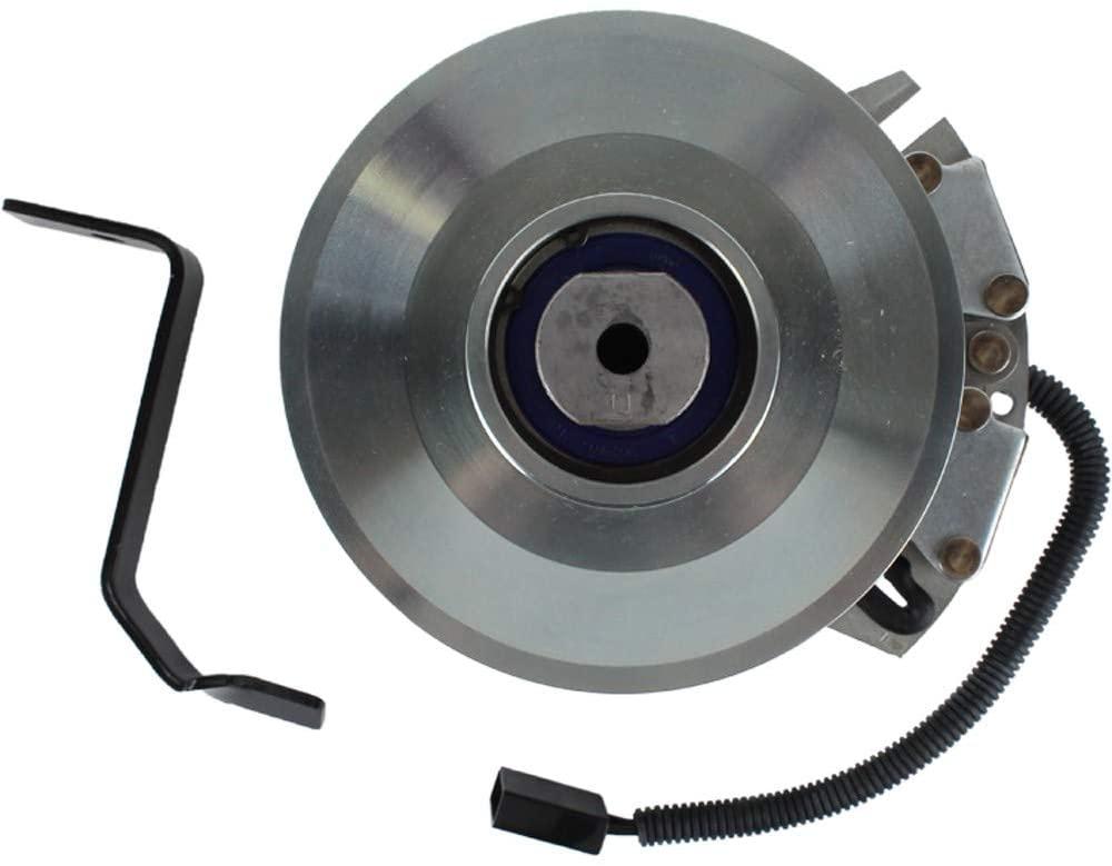 Bundle - 2 items: PTO Electric Blade Clutch, Wire Harness Repair Kit. X0424 Replaces John Deere Clutch L120 L130 Mower GY20878 GY20108 GY20652 GY21340 W/Wire Repair Kit OEM Upgrade