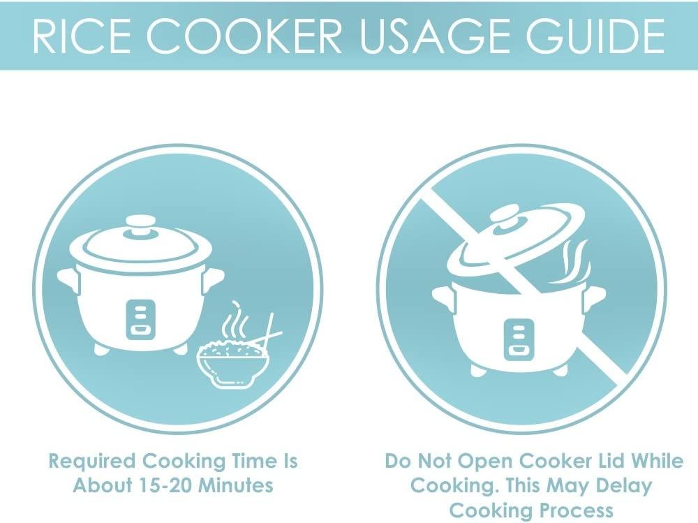 BLACK+DECKER Uncooked Rice Cooker, 3-cup, White