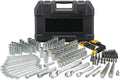 Durable Chrome SAE  Release Mechanics Tool Set - 205pc Black-Tool set-Tools for mechanics-Mechanic tools-Small tool set-Hand tools for mechanics-Mini tool set-Needle nose pliers