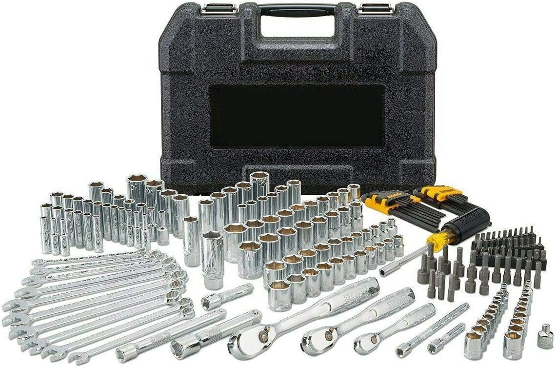 Durable Chrome SAE  Release Mechanics Tool Set - 205pc Black-Tool set-Tools for mechanics-Mechanic tools-Small tool set-Hand tools for mechanics-Mini tool set-Needle nose pliers