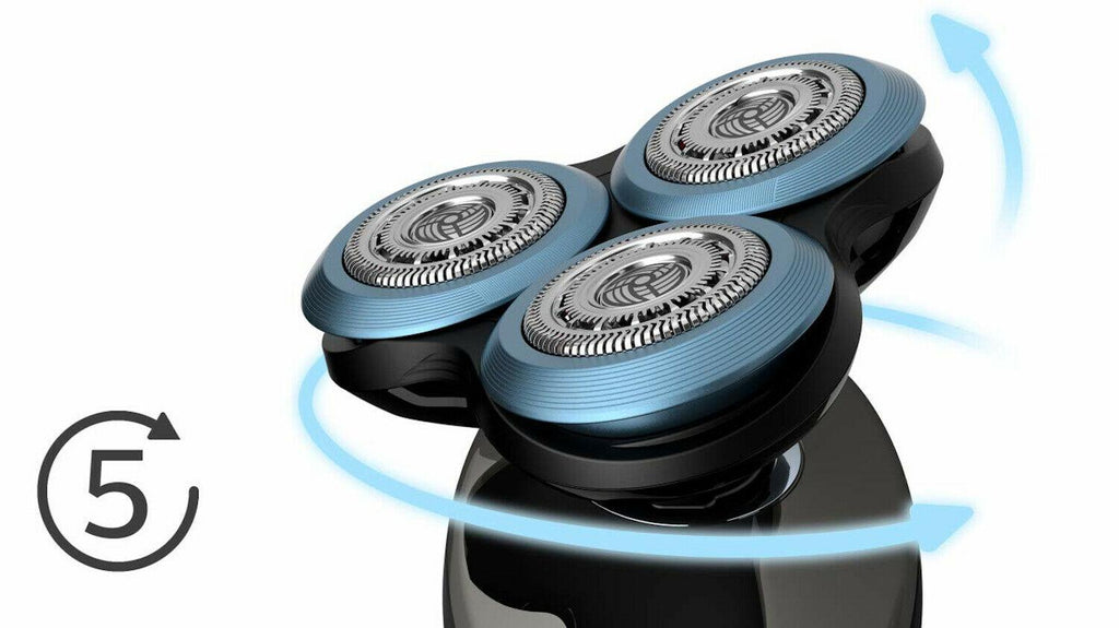 Beard Shaver Philips Norelco Face Shaving Machine Electric Trimmer Wet Dry Black