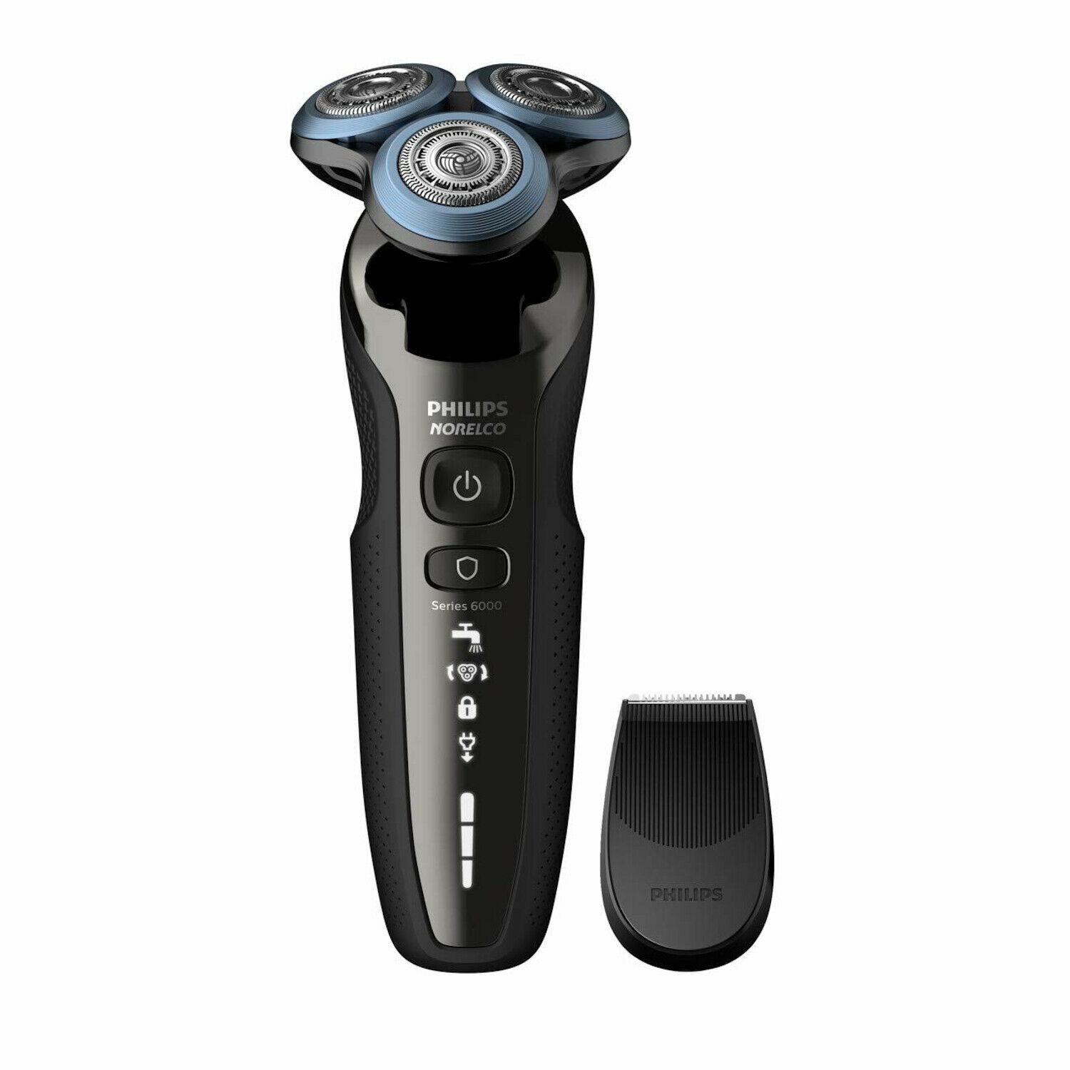 Beard Shaver Philips Norelco Face Shaving Machine Electric Trimmer Wet Dry Black