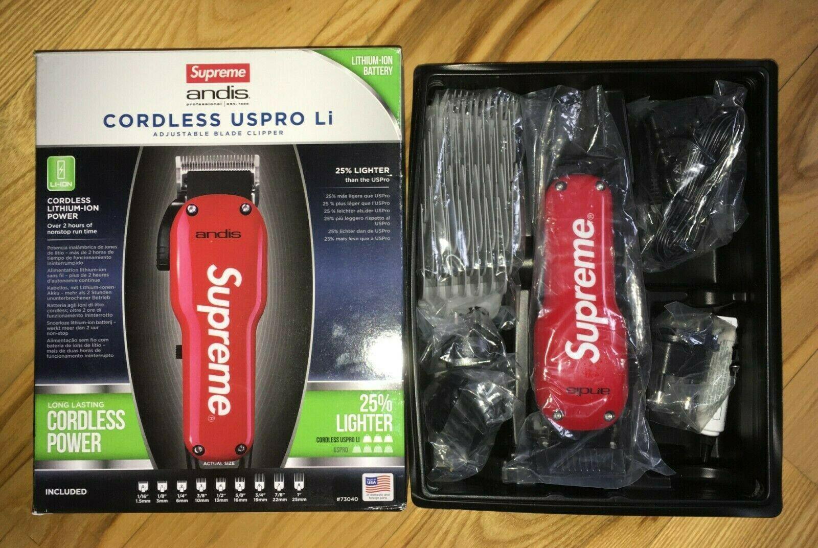 SUPREME X ANDIS CORDLESS USPRO Li adjustable blade clipper