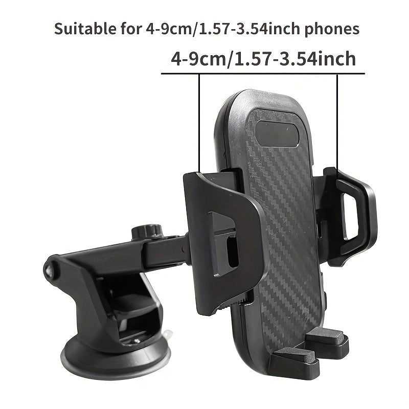 Car Suction Cup Navigation Bracket Telescopic Rod Universal Mobile Phone Bracket