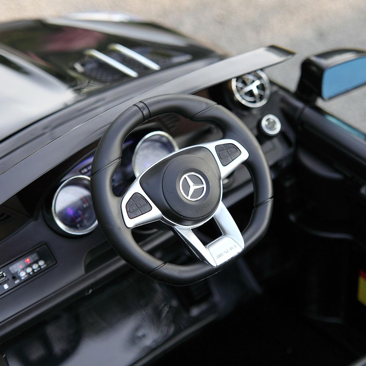 Tobbi 12V Mercedes-Benz SL65 Electric Kids Ride On Car RC Remote Control Christmas Gift,Black