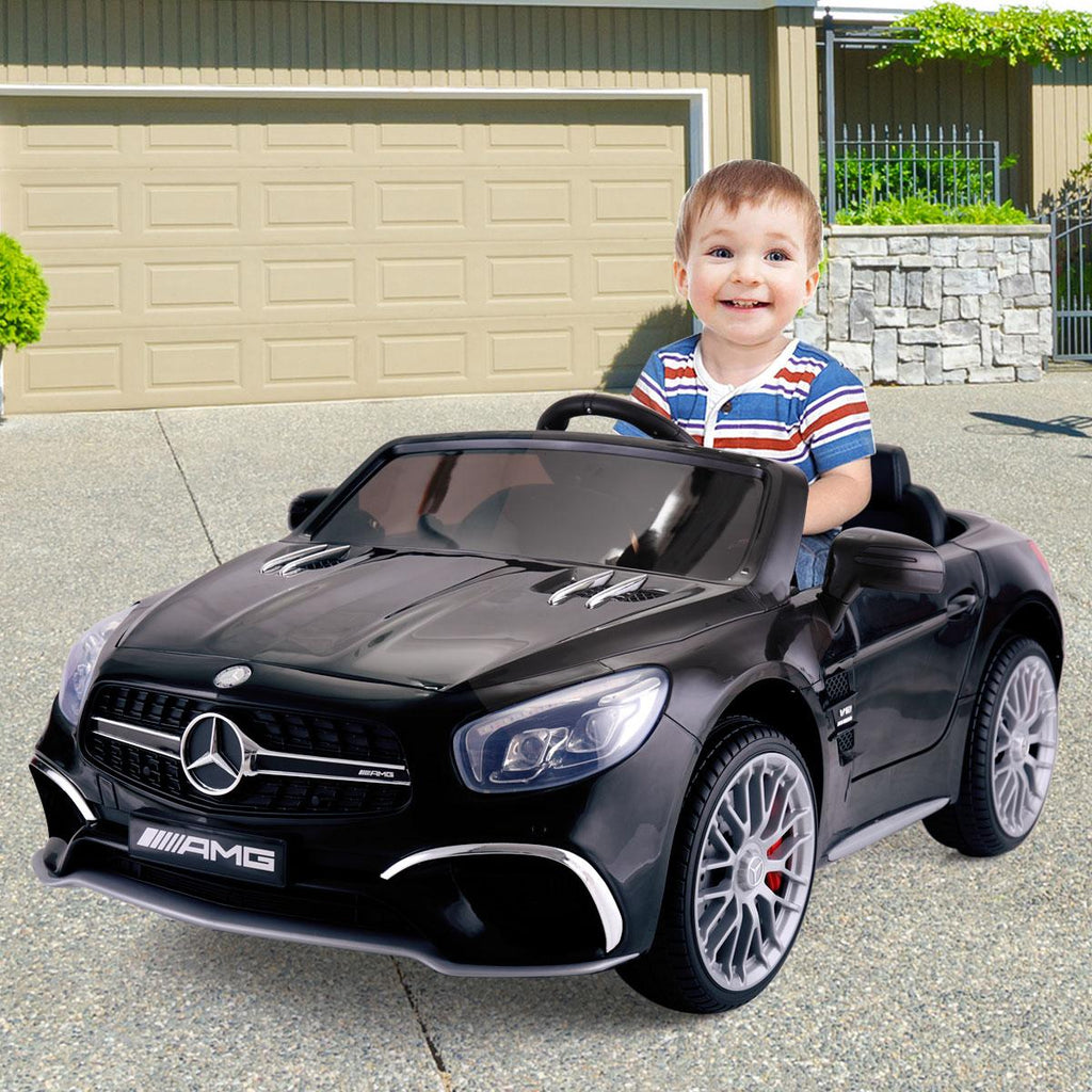 Tobbi 12V Mercedes-Benz SL65 Electric Kids Ride On Car RC Remote Control Christmas Gift,Black