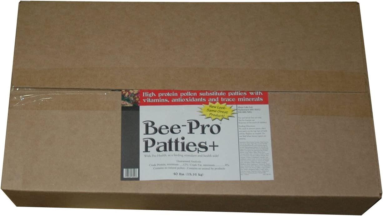 Mann Lake FD355 Bee Pro Patties with Pro Health, 40-Pound
