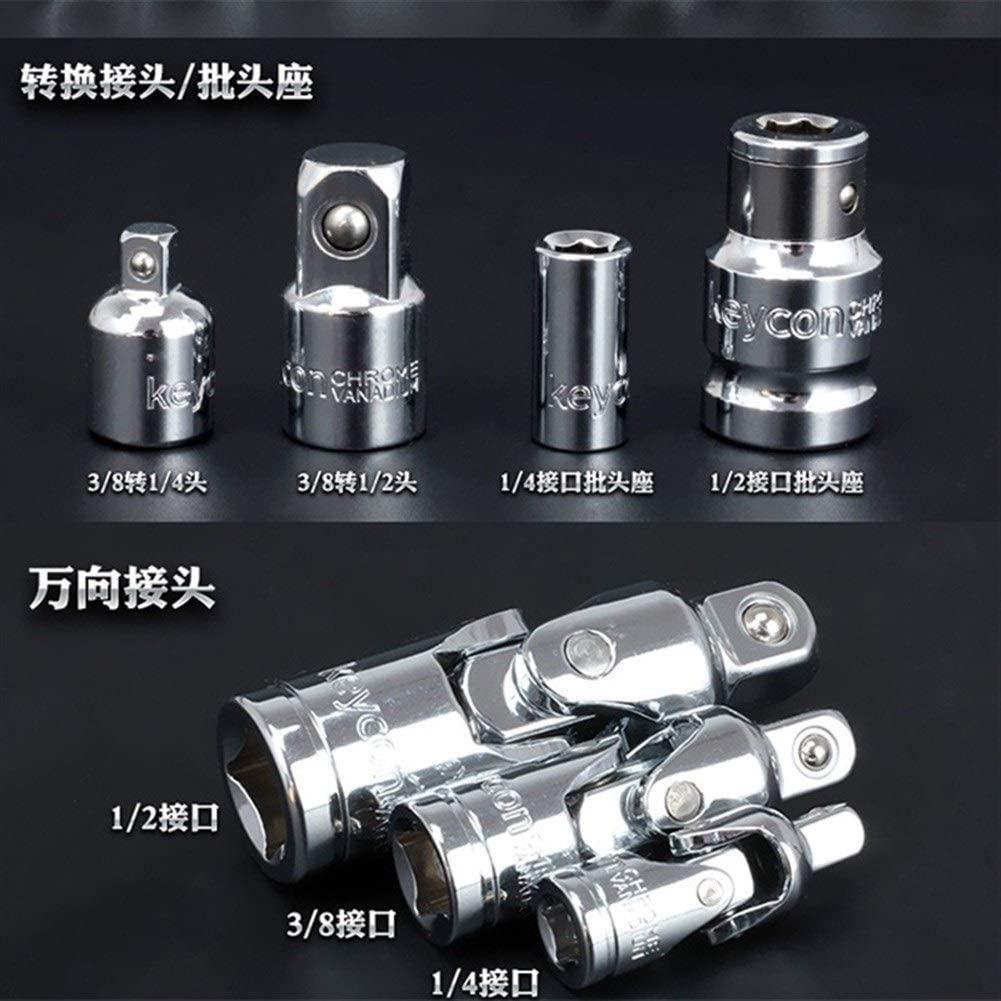 CHUNSHENN Wrench 120pcs Socket Set Car Repair Tool Auto Hand Tool Kit Ratchet Set Torque Wrench Chrome Vanadium Steel Auto Tools Repair Tools Hand Wrenches