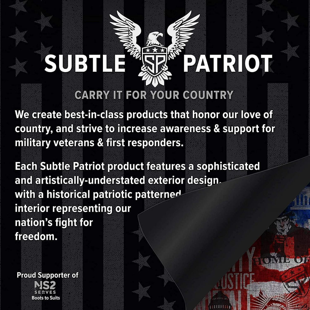 Subtle Patriot Covert Golf Cart Bag – Ultralight and Organized Golf Bag / ed for Cart Riding / Hold 15 Clubs with Individual Pockets for Each Club