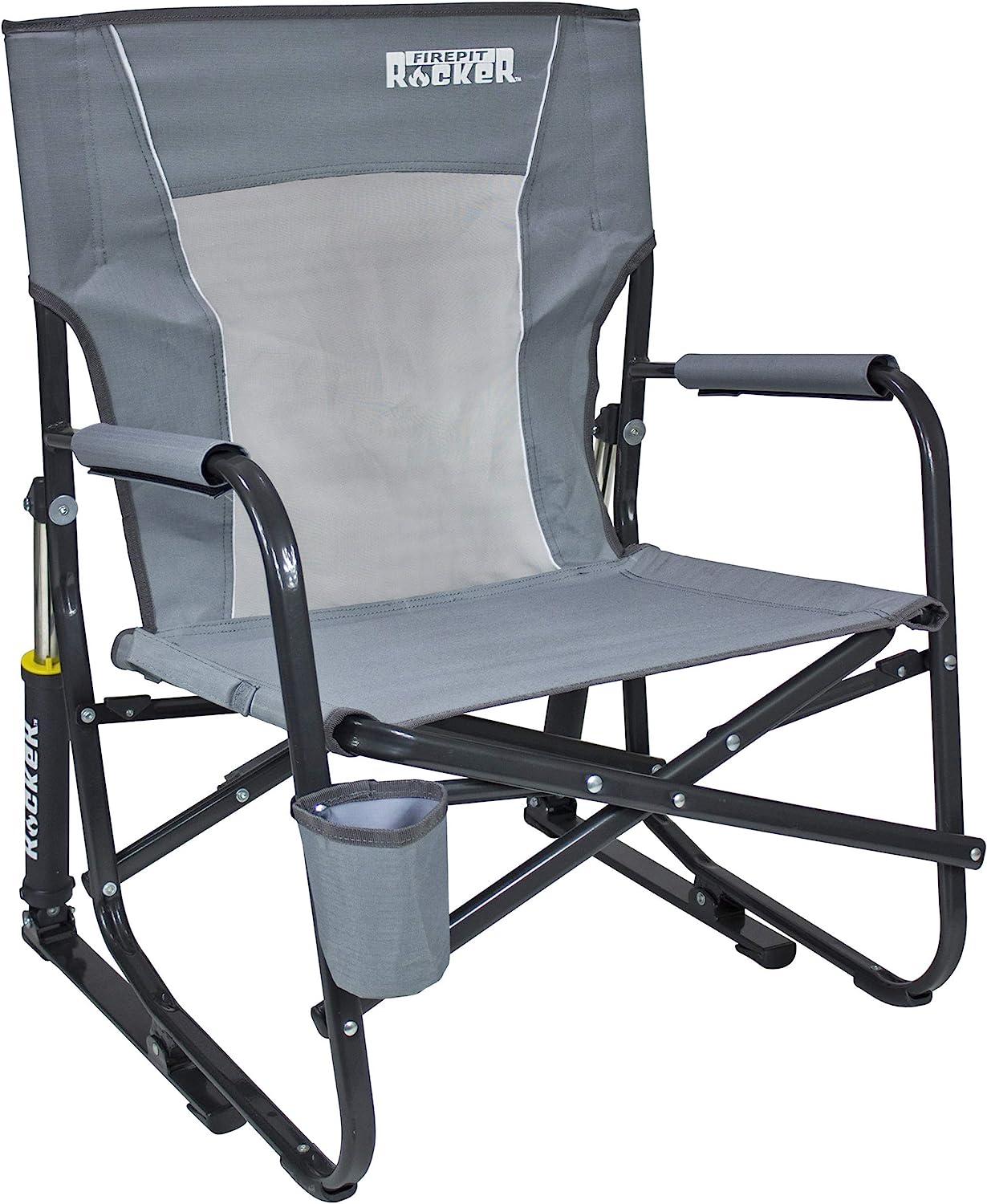 GCI Outdoor FirePit Rocker Low Rocking Chair &amp; Outdoor Camping Chair