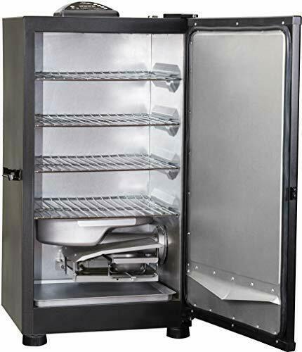 Mb20071117 Digital Electric Smoker 30" Bla