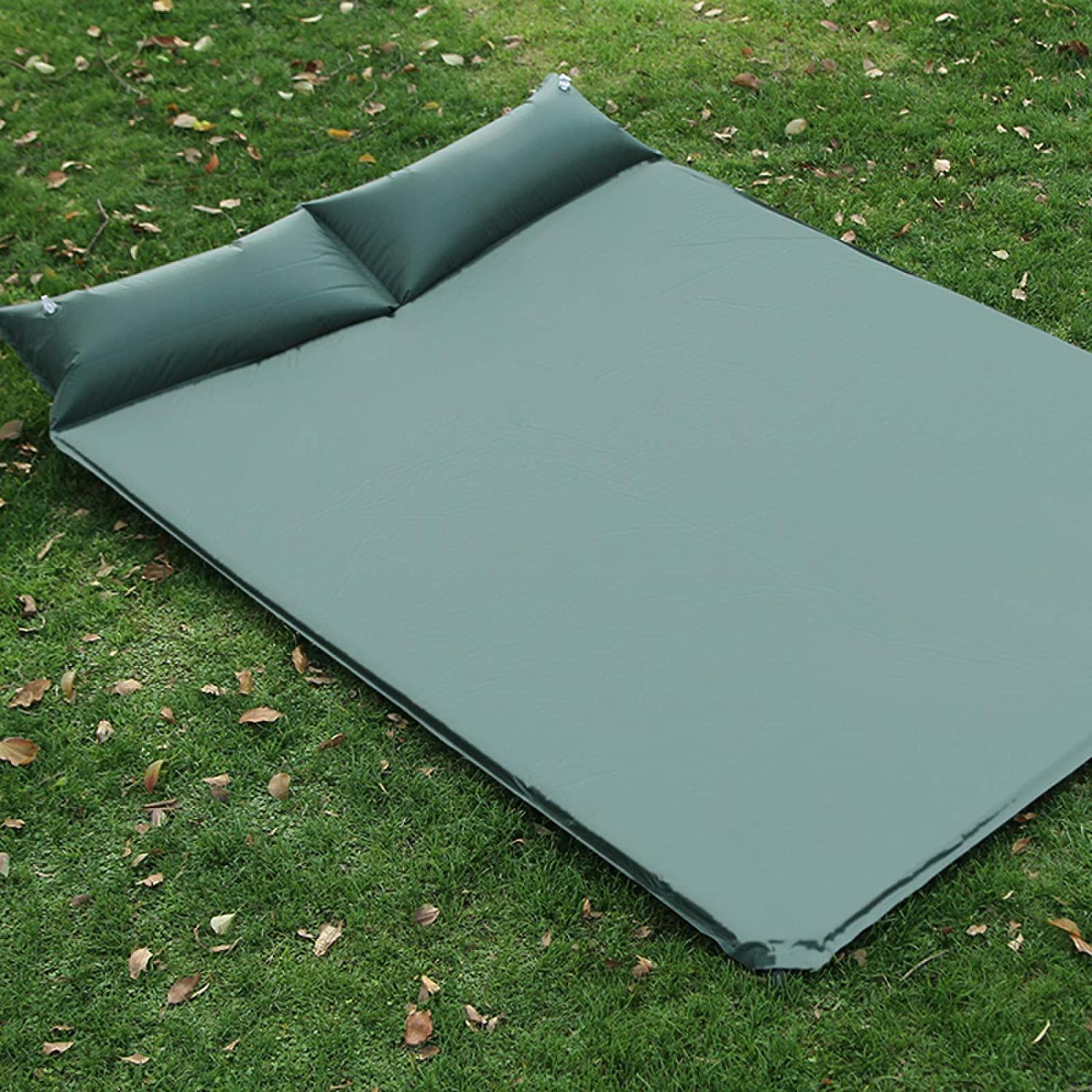 Camping Mat LNYPKL 2 Person Automatic Inflatable Mattress Beach Cushion Picnic Pad Cycling Car Back Picnic Travel Outdoor Camping Mat