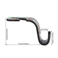 2pcs Artificial Diamond Car Hook, Car Hidden Car StoraHook Creative Car Seat Hook Hanger Car Accessories For Women