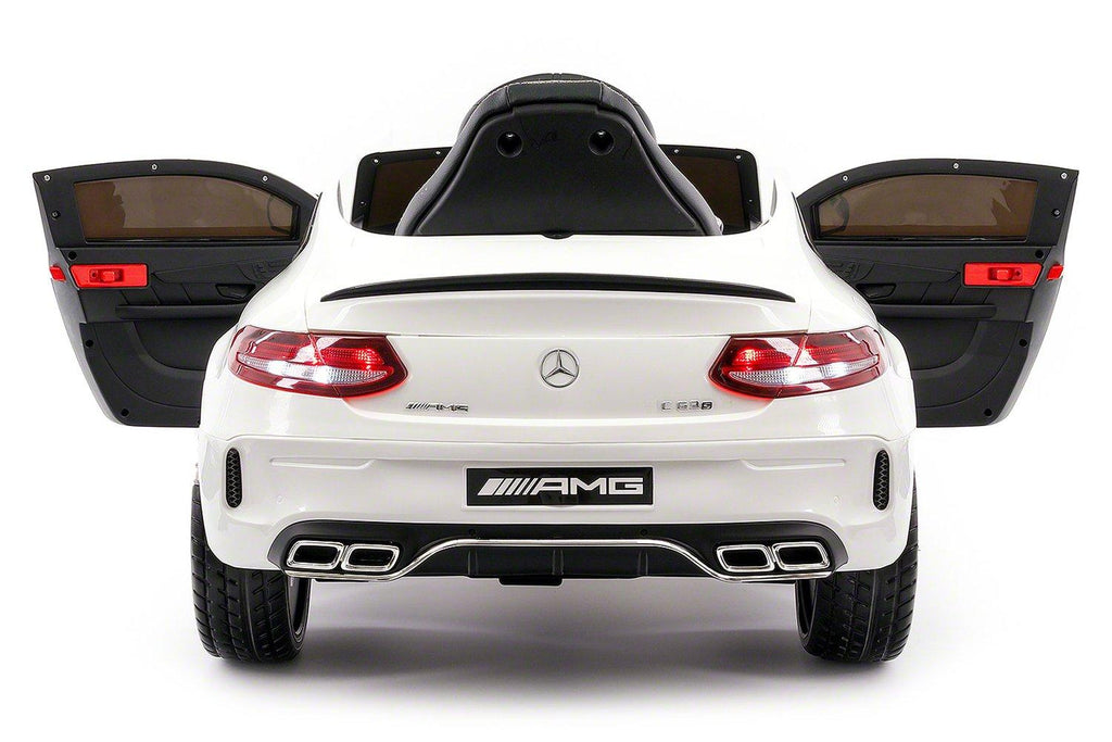 2023 Mercedes Benz Kids Ride On Car 12V Licensed Electric Cars Motorized Vehicles for Boys, Remote Control, Leather Seat, Music, Horn