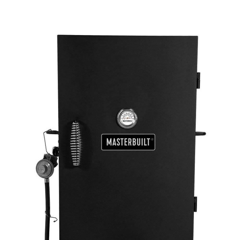 30-Inch Outdoor Vertical Propane Gas BBQ Meat Smoker Grill (2 Pack)