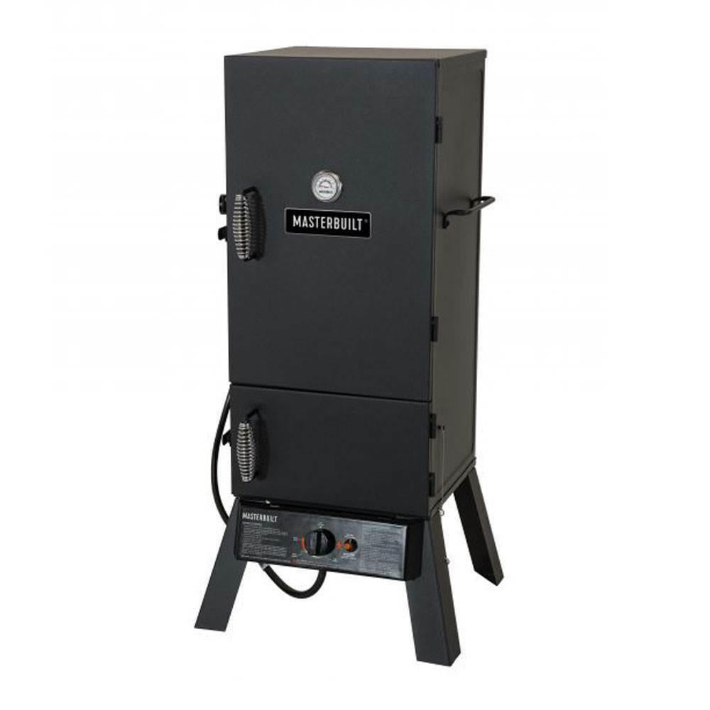 30-Inch Outdoor Vertical Propane Gas BBQ Meat Smoker Grill (2 Pack)