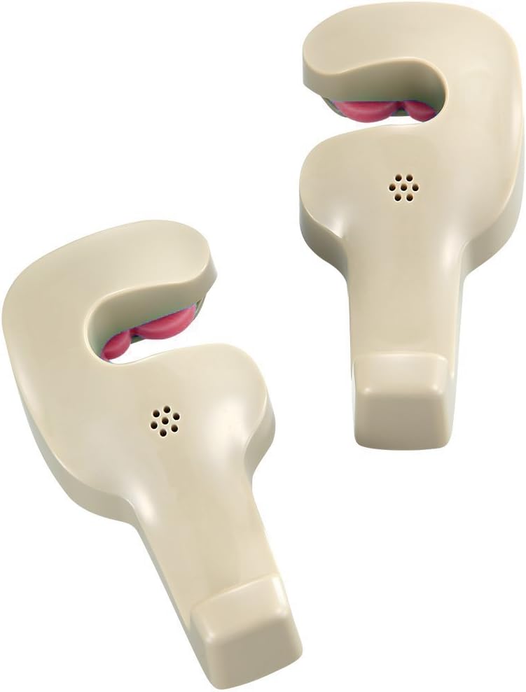 IPELY Universal Car Vehicle Back Seat Headrest Hanger Holder Hook for Bag Purse Cloth Grocery (Dark Beige -Set of 2)