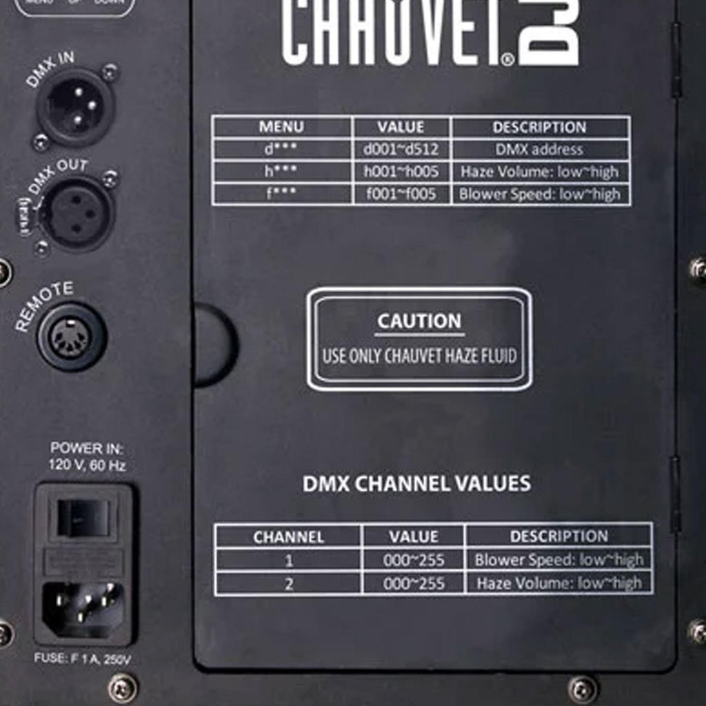 CHAUVET DJ Hurricane Haze 2D Smoke/Fog Machine (Used)