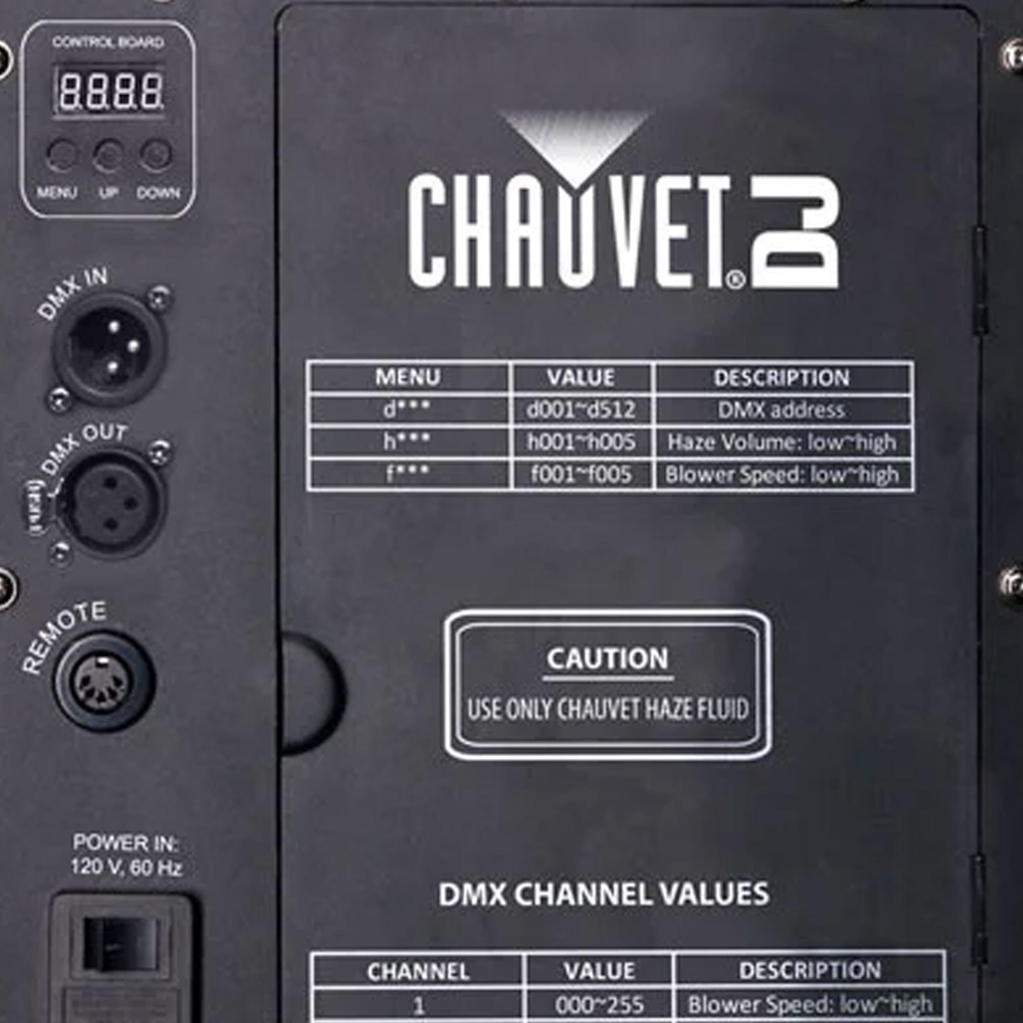 CHAUVET DJ Hurricane Haze 2D Smoke/Fog Machine (Used)