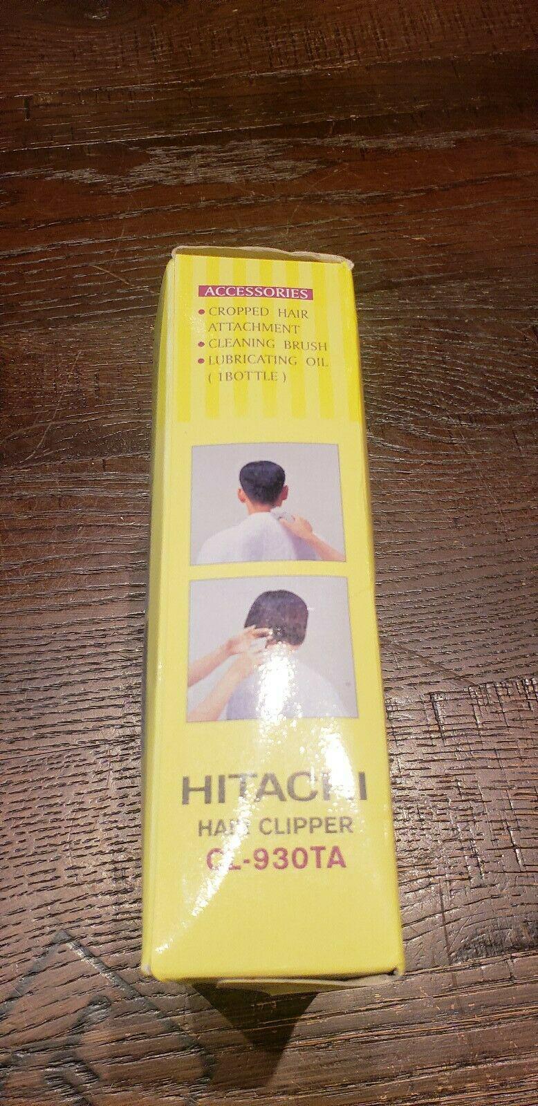 Rare HITACHI CL-930TA Hair Clipper/Trimme
