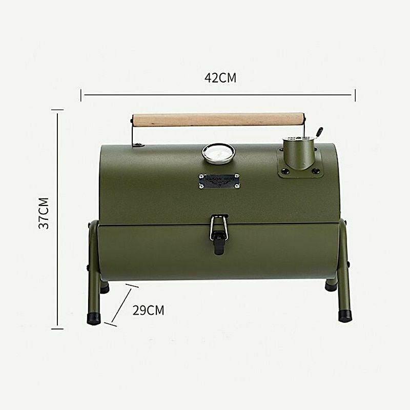 Portable Outdoor Bbq Grill Patio Camping Picnic Barbecue Stove Suitable For 3-5