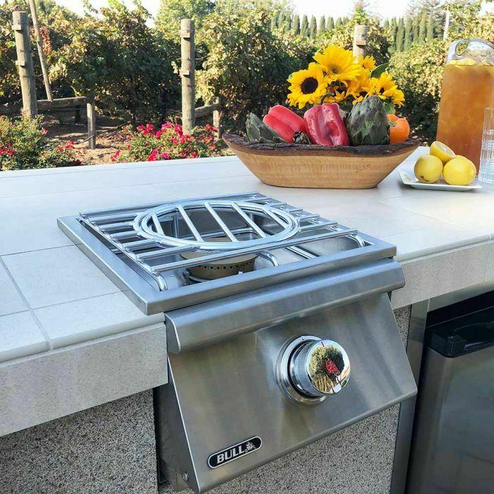 Slide-In Pro Single Side Burner, Propane