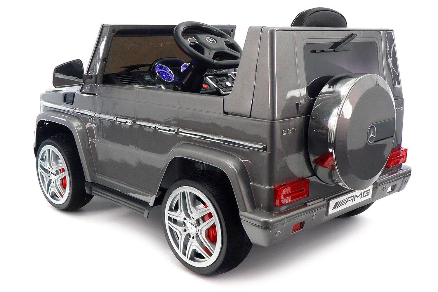 2023 Mercedes Benz G65 AMG Upgraded Version 12V Ride On Toy Car LED Kids Powered Wheels MP3 With Remote Control