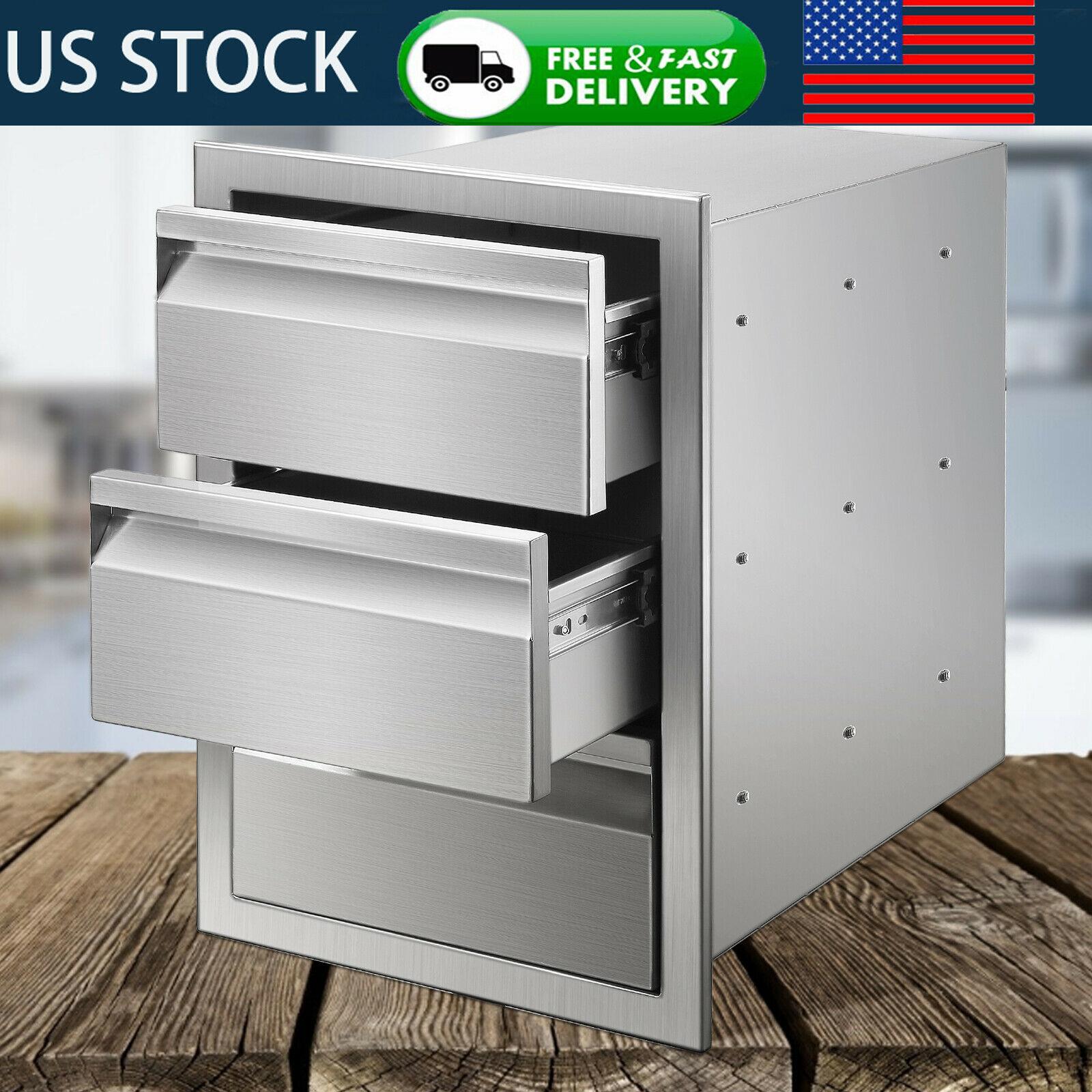 Kitchen/bbq Island  Steel Drawer Cabinet Combination StoraOutdoor