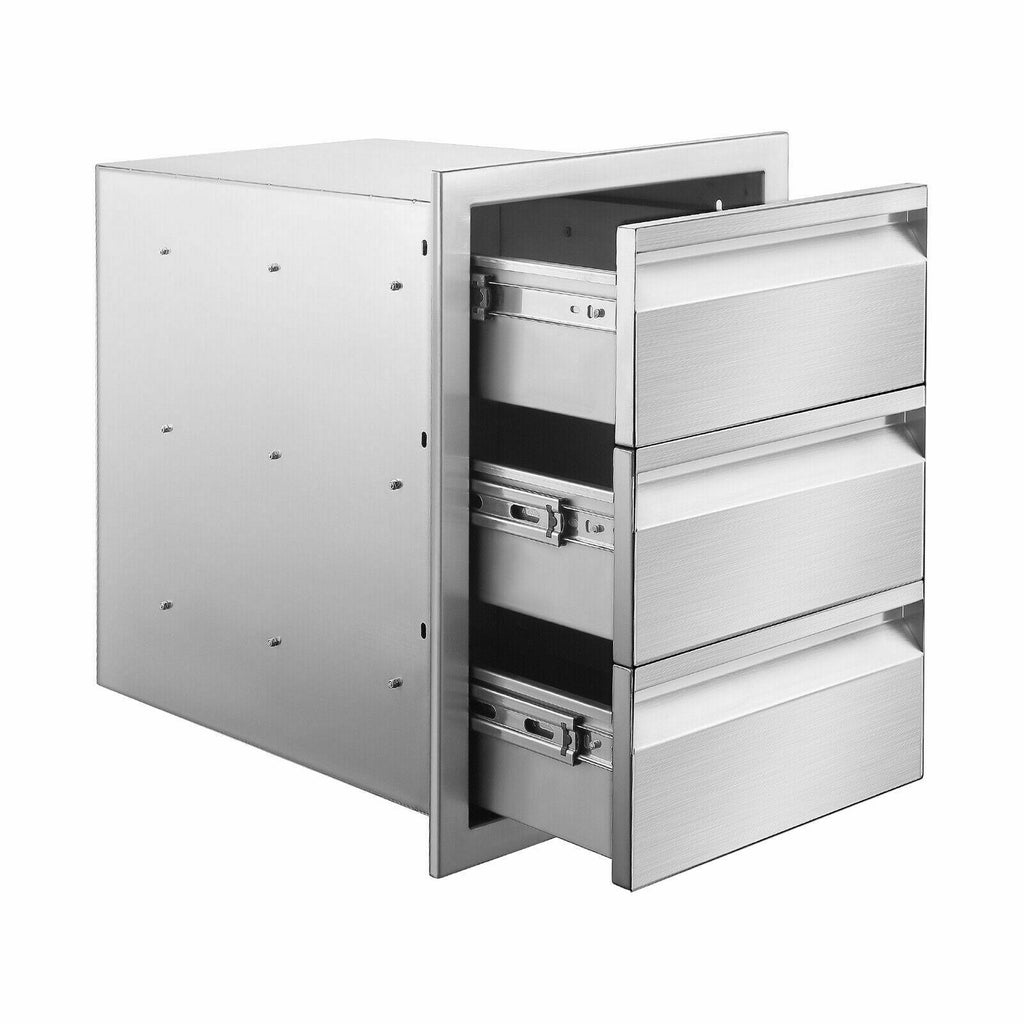 Kitchen/bbq Island  Steel Drawer Cabinet Combination StoraOutdoor