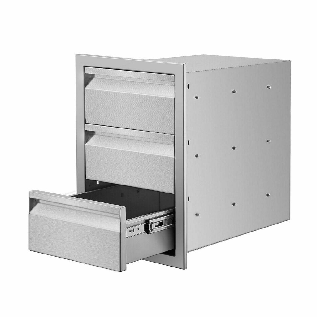 Kitchen/bbq Island  Steel Drawer Cabinet Combination StoraOutdoor