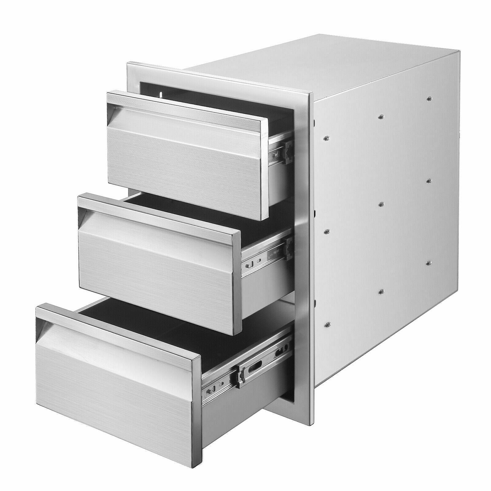 Kitchen/bbq Island  Steel Drawer Cabinet Combination StoraOutdoor